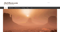 Desktop Screenshot of abegibson.com